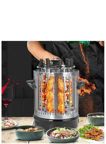 Sokany Stainless Steel Automatic Rotating Skewer Barbecue Machine – 1500W