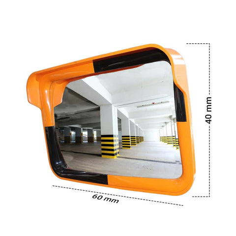 Olmecs 60CM Safety Convex Mirror for Indoor and Outdoor with Mountable Bracket