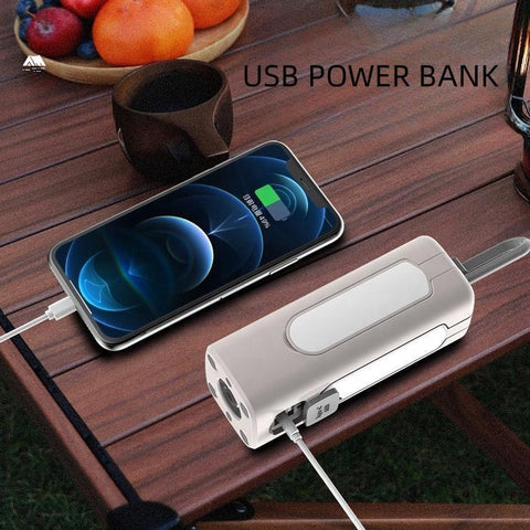 Led Foldable Wings Lantern 4000 mAh Rechargeable Battery 360-Degree Lighting Waterproof