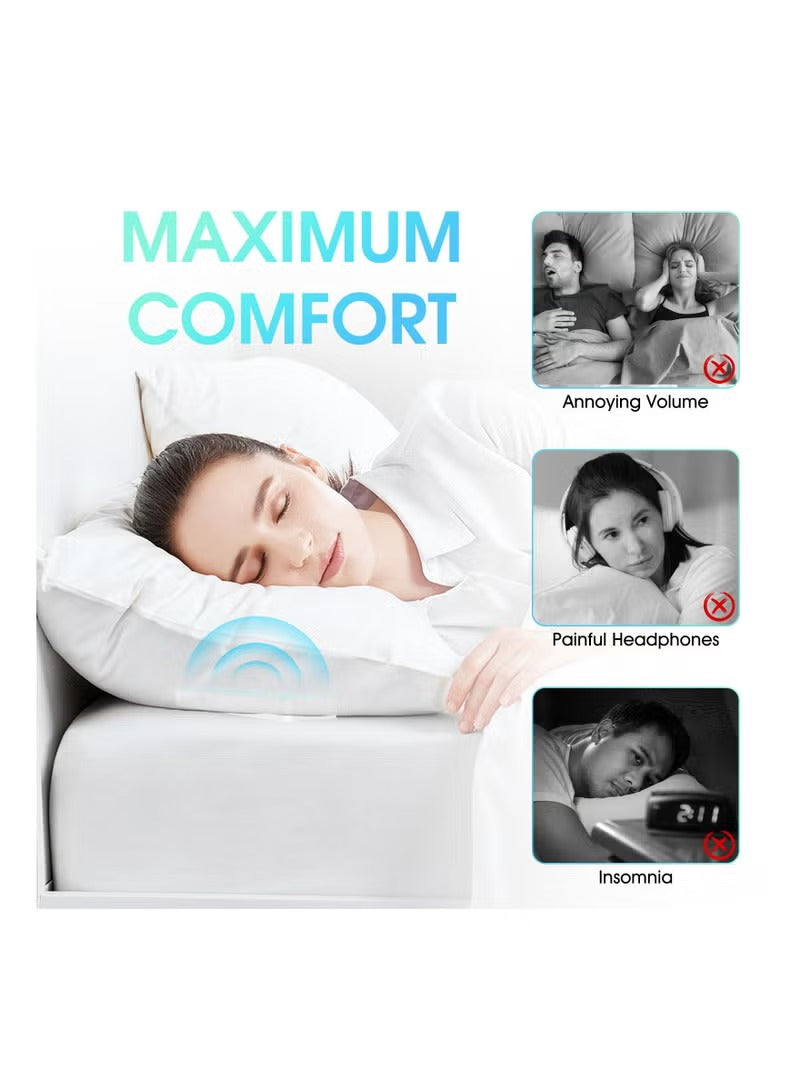 Bone Conduction Sleep Speaker - Wireless Bluetooth Sleep Aid Sound System