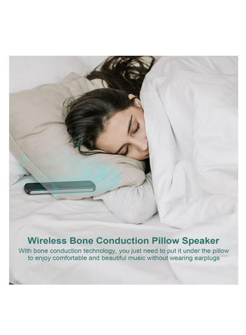 Bone Conduction Sleep Speaker - Wireless Bluetooth Sleep Aid Sound System
