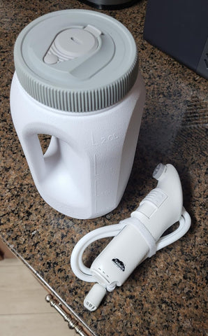 Teabelle Portable High Pressure Electric Bidet with 2.5L Water Bottle