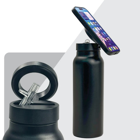 Stainless Steel Water Bottle With Magnetic Lid 750ml