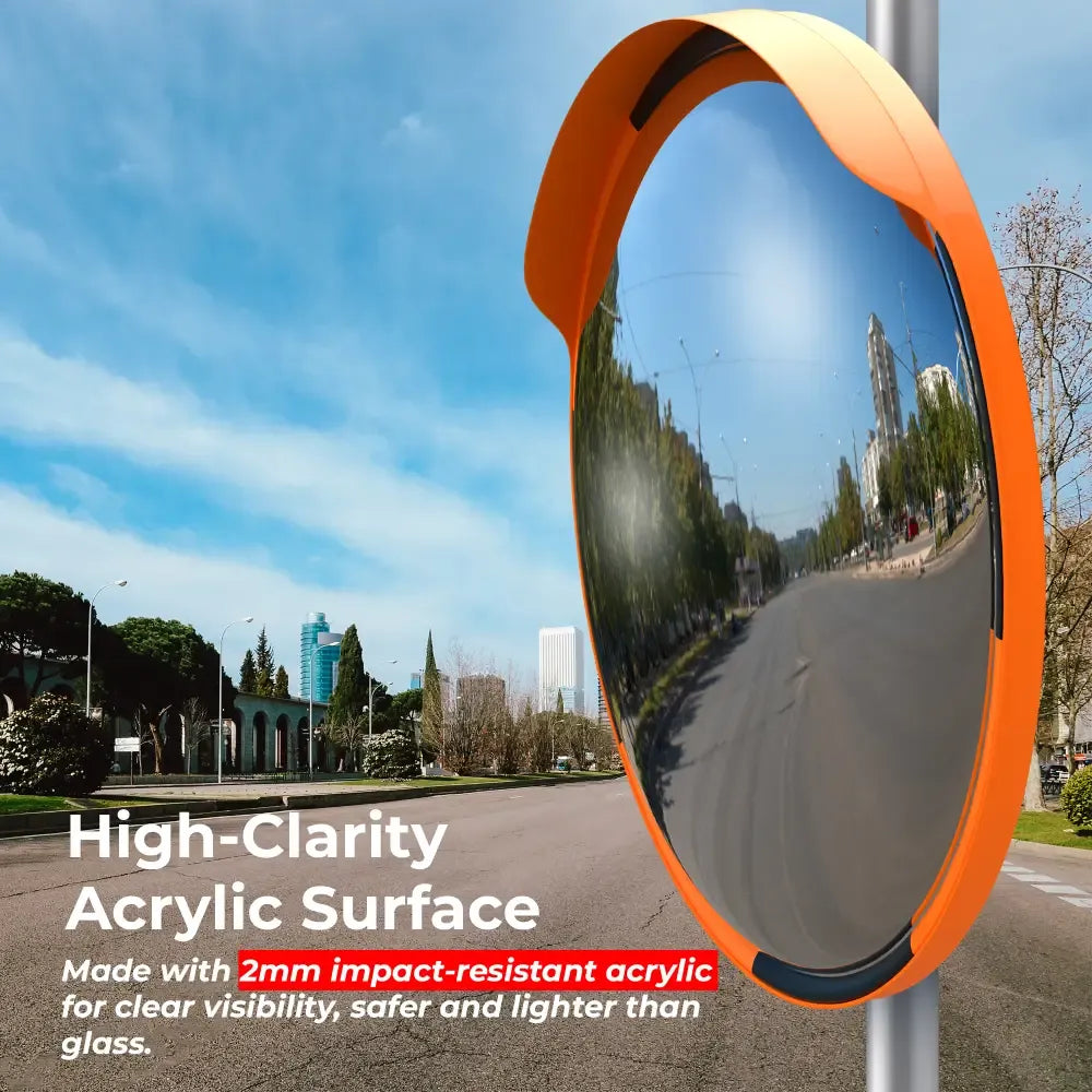 Olmecs Premium Convex Safety Mirror - 60CM