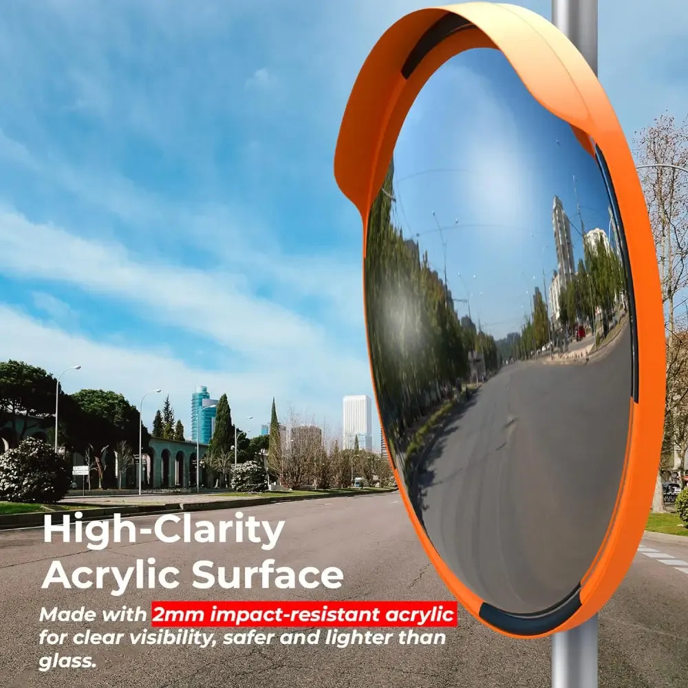 Olmecs Premium Convex Safety Mirror - 80CM