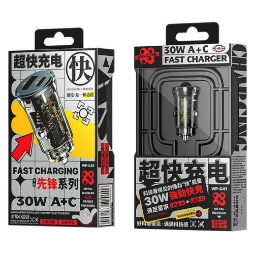 WEKOME Boost Charge 30W USB A/C 2 IN ONE Mecanical ()