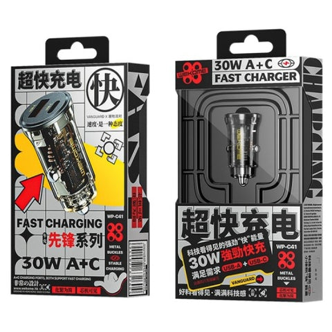 WEKOME Boost Charge 30W USB A/C 2 IN ONE Mecanical ()
