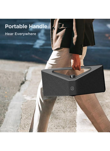 BUGANI Brief Pro Portable Bluetooth Speaker- grey