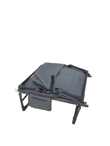 Willow Folding Camping Bed Portable Sleep Bed with Pockets Comfort Chair