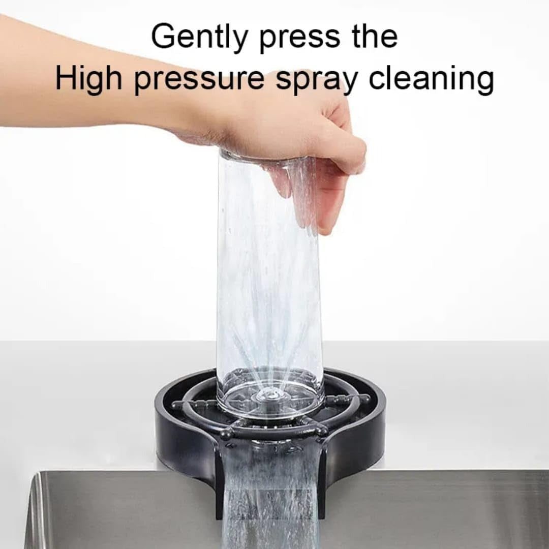 Olmecs Glass Rinser For Kitchen Sink