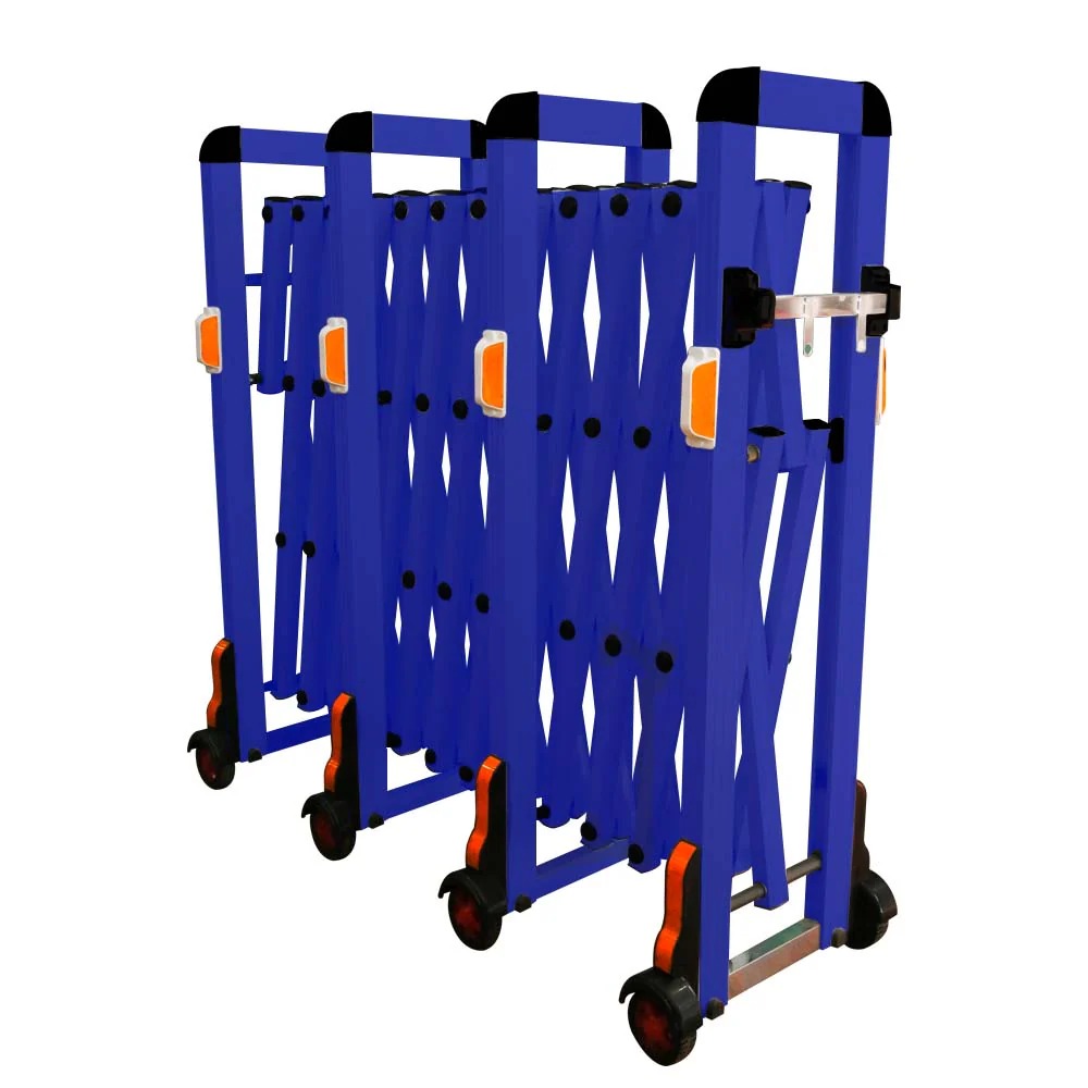 Olmecs Aluminum Extendable Barrier | 4 Meter Barricade for Unauthorized Access