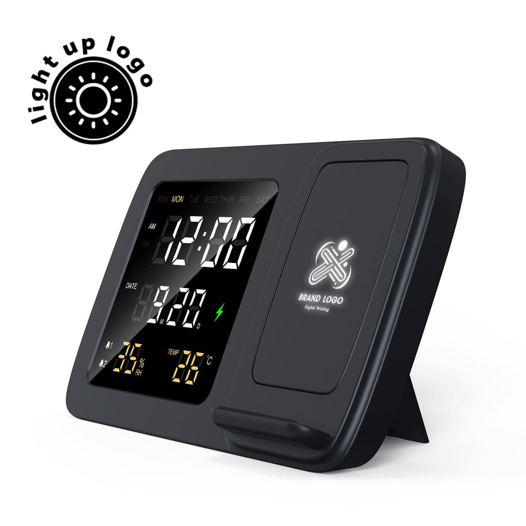 Giftology Digital Alarm Clock & Wireless Charger