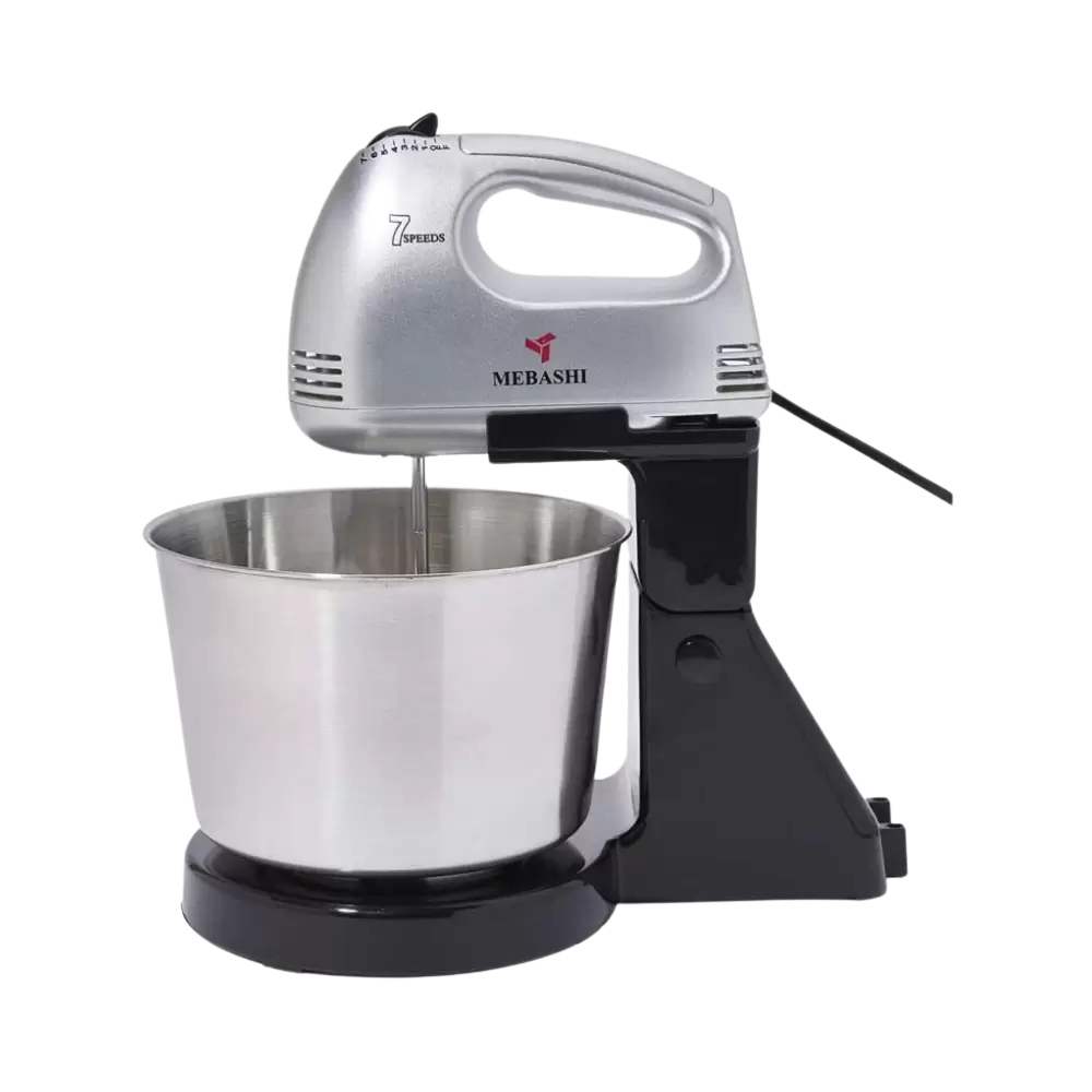 MEBASHI Stand Bowl Mixer 150W ME-BWM1601SS