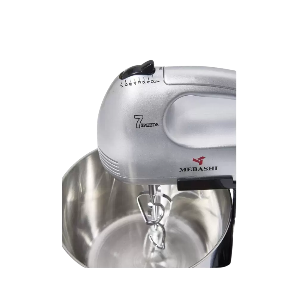 MEBASHI Stand Bowl Mixer 150W ME-BWM1601SS