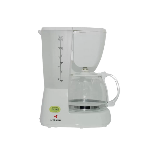 MEBASHI Drip Coffee Machine with Permanent Nylon Filter, 1.25L Capacity 750W (ME-DCM1002W)
