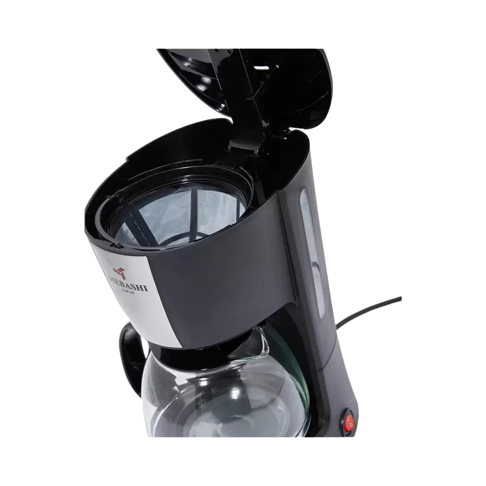 MEBASHI Drip Coffee Machine with Washable Filter and Warming Plate 900W (ME-DCM1004B)