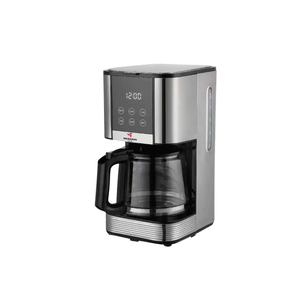 MEBASHI Japan Coffee Machine, 1000W, 12 Cup/1.5L (ME-DCM1005)