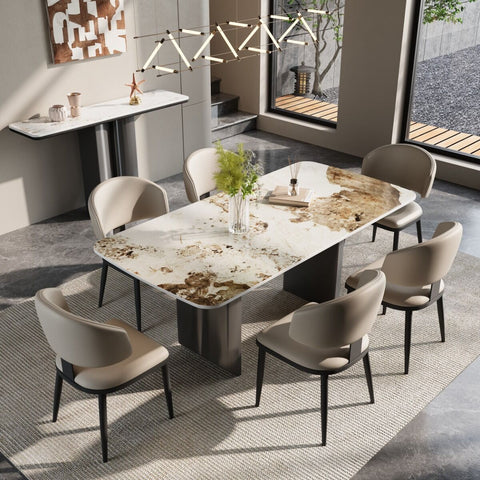 Olmecs Home and  Hotel Restaurant and Office Visitor Chair (beige)