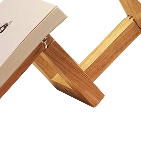 Daamudi Wooden Stickman Table Lamp with Adjustable Frame