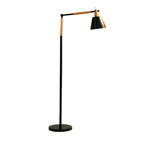 Daamudi Nordic Wooden Floor Lamp  Sleek, Versatile Lighting for Modern Spaces