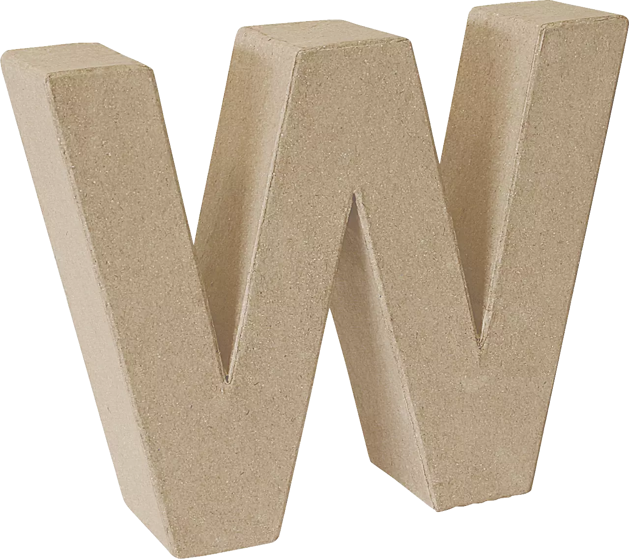 Papier Mache 3D Alphabet Letter Large 17cm Height Decoupage Craft Paper