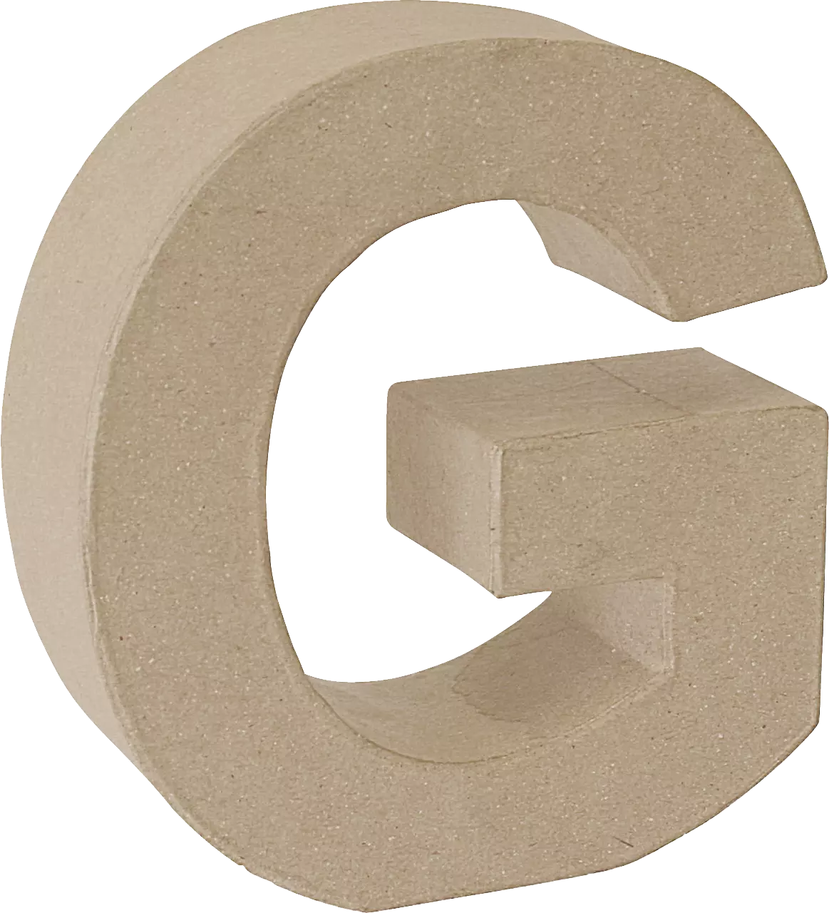 Papier Mache 3D Alphabet Letter Large 17cm Height Decoupage Craft Paper