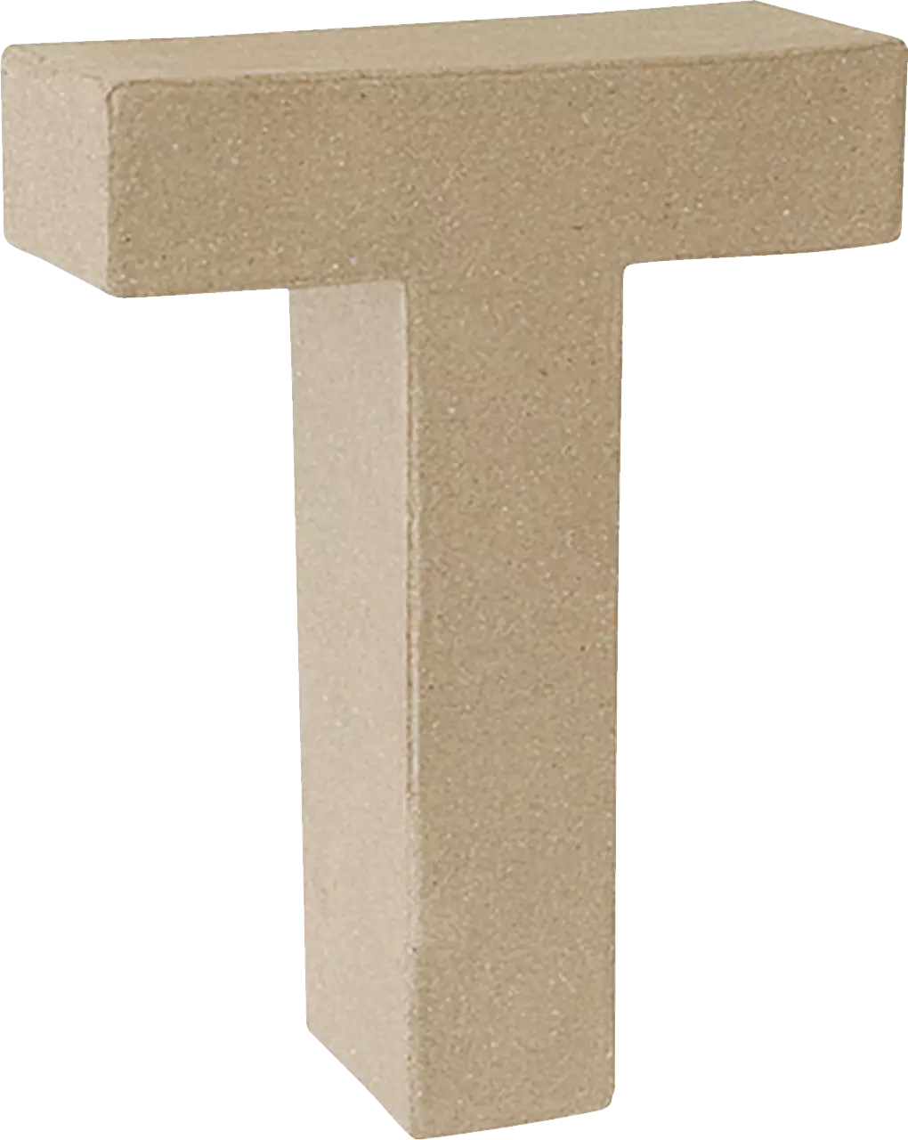 Papier Mache 3D Alphabet Letter Large 17cm Height Decoupage Craft Paper