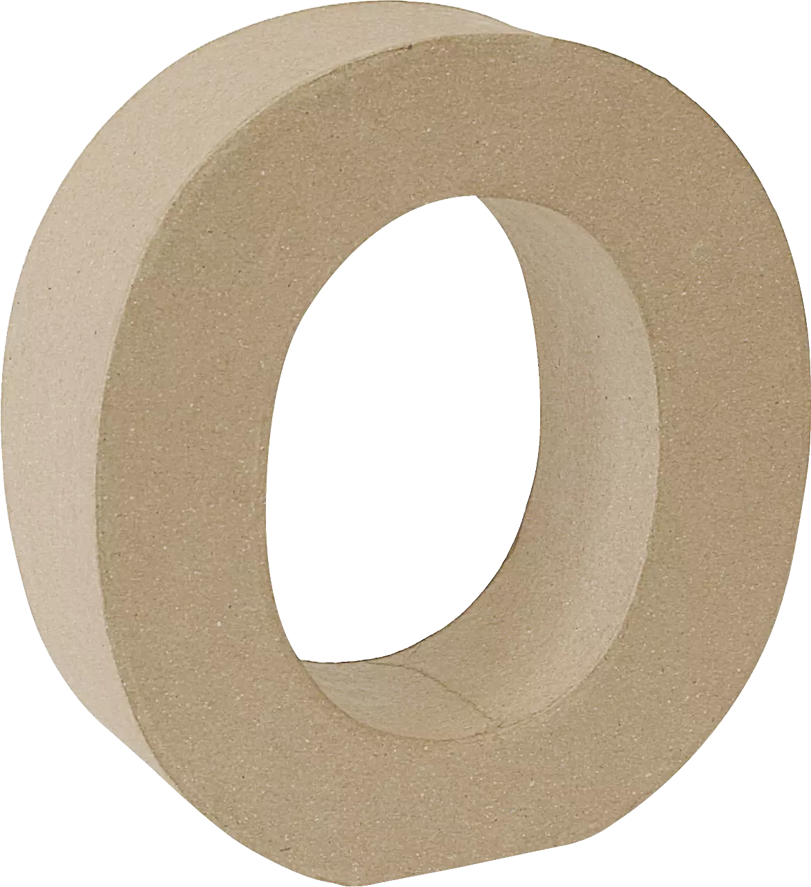 Papier Mache 3D Alphabet Letter Large 17cm Height Decoupage Craft Paper