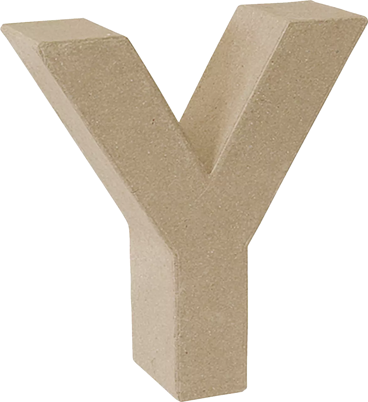 Papier Mache 3D Alphabet Letter Large 17cm Height Decoupage Craft Paper