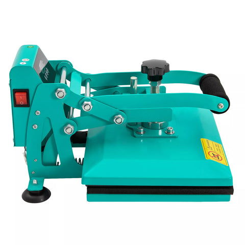 Heat Press Machine for DIY T Shirts, T Shirt Press Machine Blue 30x23cm