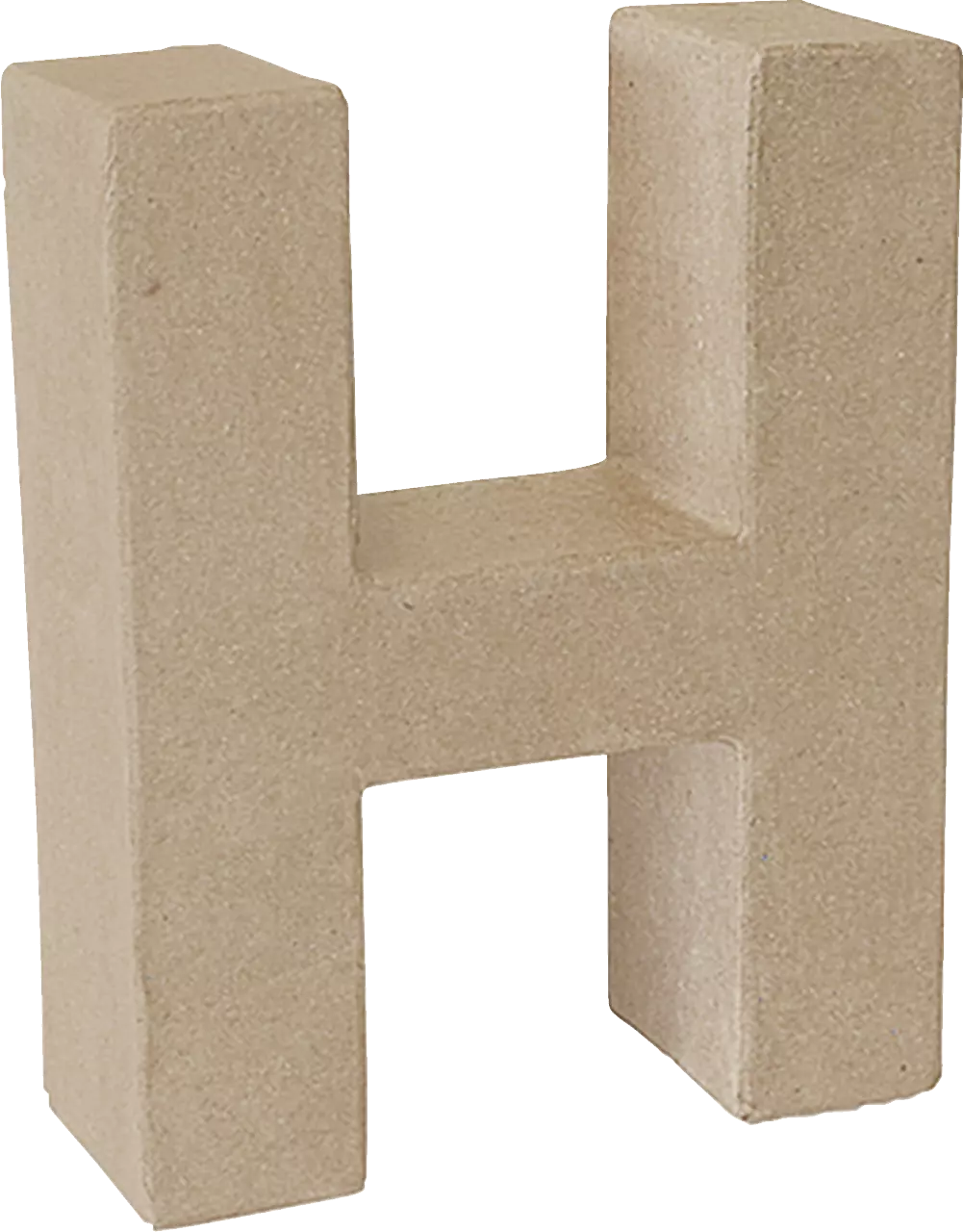 Papier Mache 3D Alphabet Letter Large 17cm Height Decoupage Craft Paper