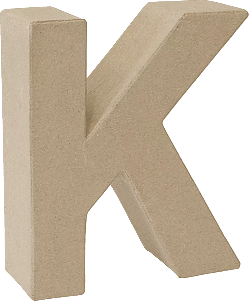 Papier Mache 3D Alphabet Letter Large 17cm Height Decoupage Craft Paper