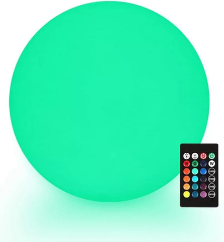 Olmecs LED Ball Light,  Color Changing Globe Light, Rechargeable Night Light, Waterproof 30-Inch (Copy)