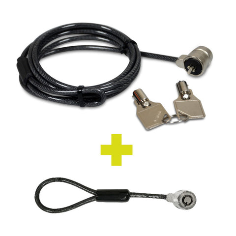 PORT CONNECT STANDARD Double Head Keyed Security Cable