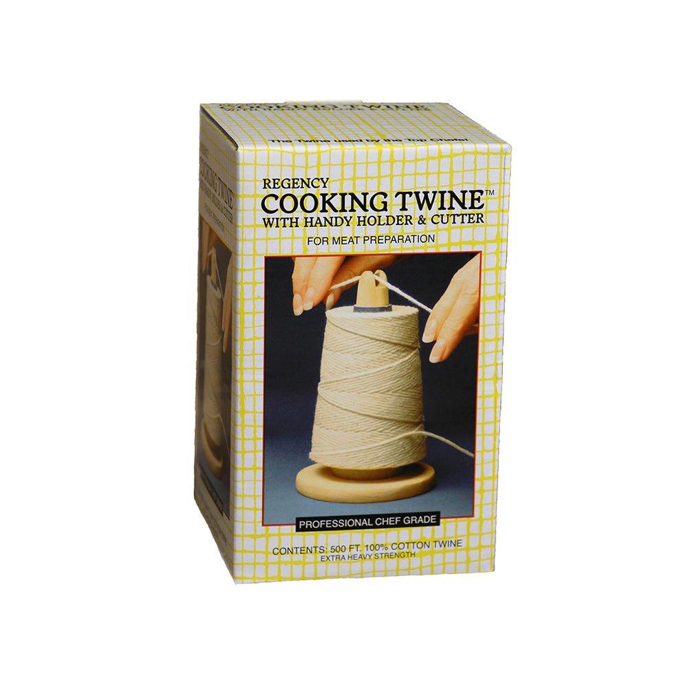 Regency Wraps Natural Cooking Twine with Holder and Cutter