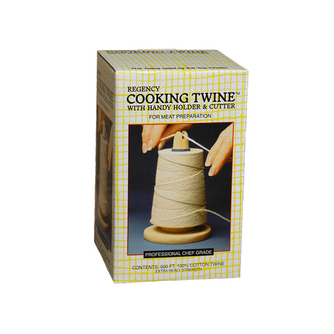 Regency Wraps Natural Cooking Twine with Holder and Cutter