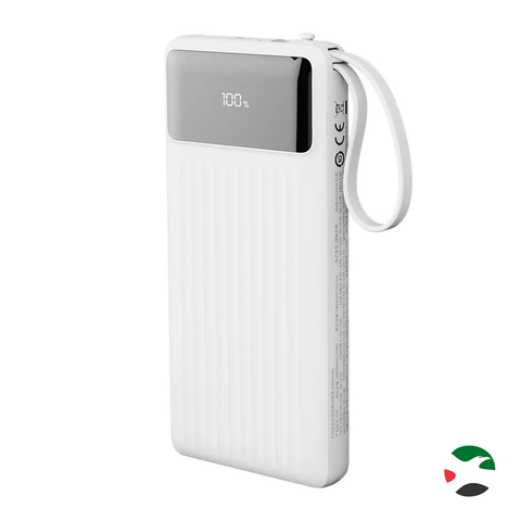 ROCK P80 Fast Charge Power Bank with 4 Cable 20000mAh Portable Power Bank