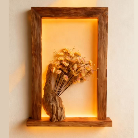 Handmade Natural Tree Bark Wood Wall Decor A02 (Copy)