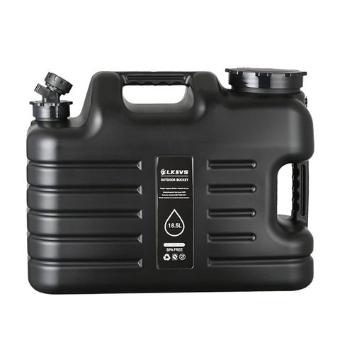 Portable Outdoor Camping Water Storage Container – BPA-Free, Durable Camping Water Jug with Spout & Accessories (18.5 Ltr)