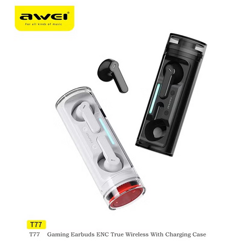 Awei T77 Bluetooth Earbuds with Microphone