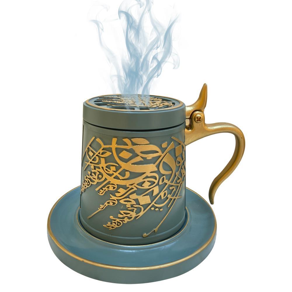 Bukhoor Dukhoon Portable Incense Burner Big Cup - Mint