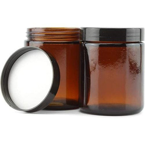 Cornucopia Straight Sided Cosmetic Jars - 236ml, Pack of 6 - Willow