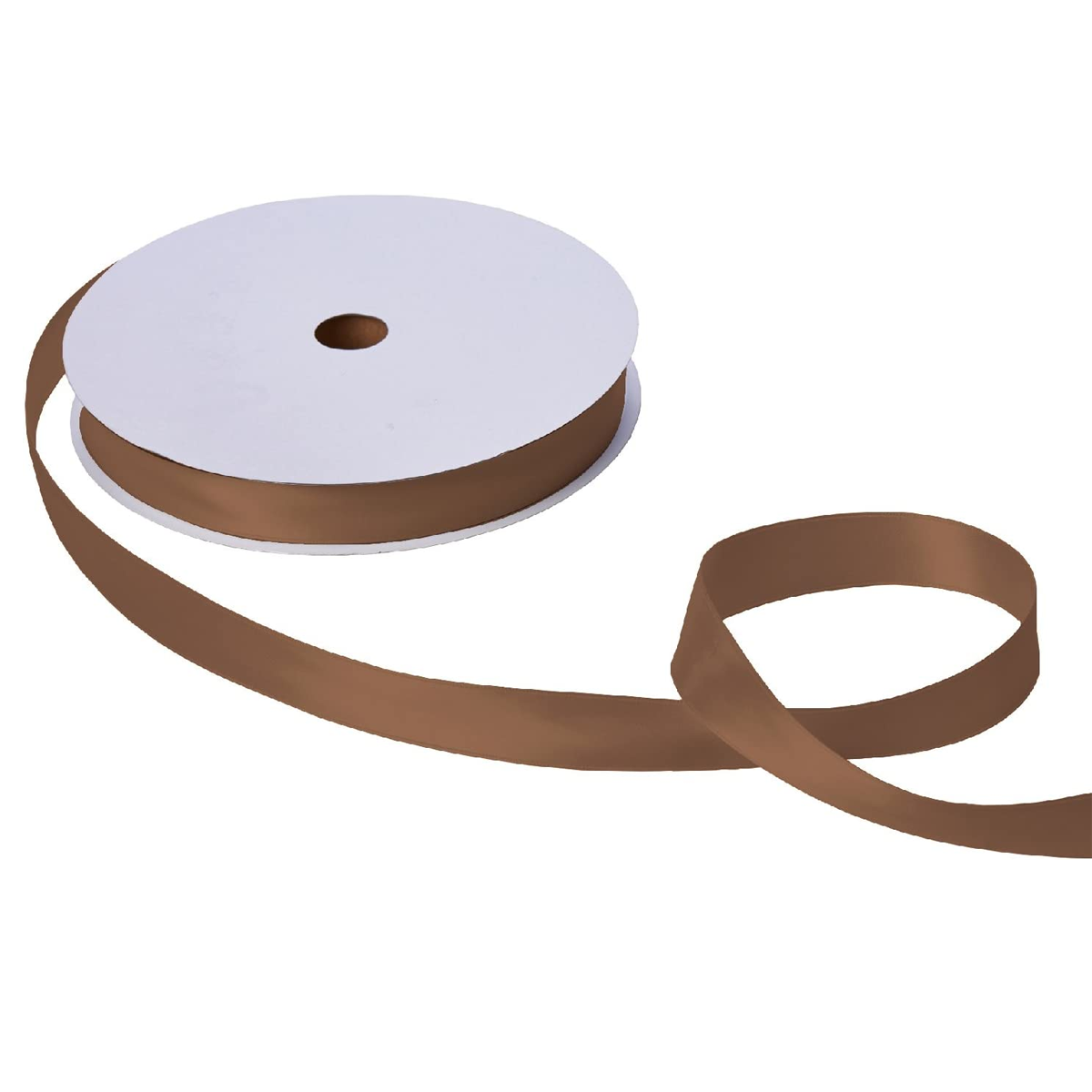 Willow 10Pc Pack 1-Cms Single Faced Satin Ribbon Available in 16 Colors, 100 Yard Spool