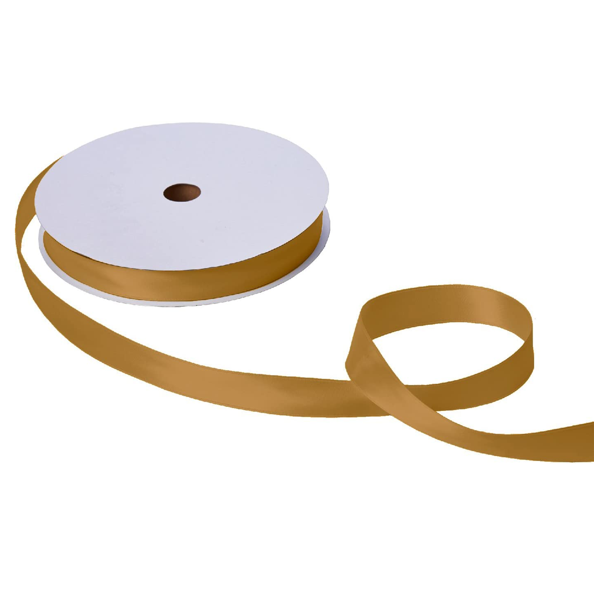 Willow 10Pc Pack 1-Cms Single Faced Satin Ribbon Available in 16 Colors, 100 Yard Spool