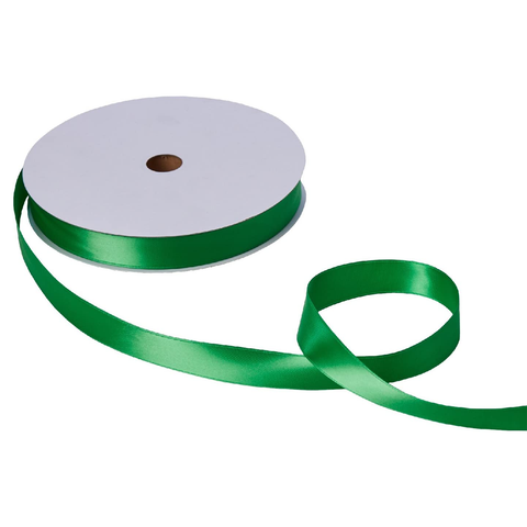 Willow 10Pc Pack 1-Cms Single Faced Satin Ribbon Available in 16 Colors, 100 Yard Spool