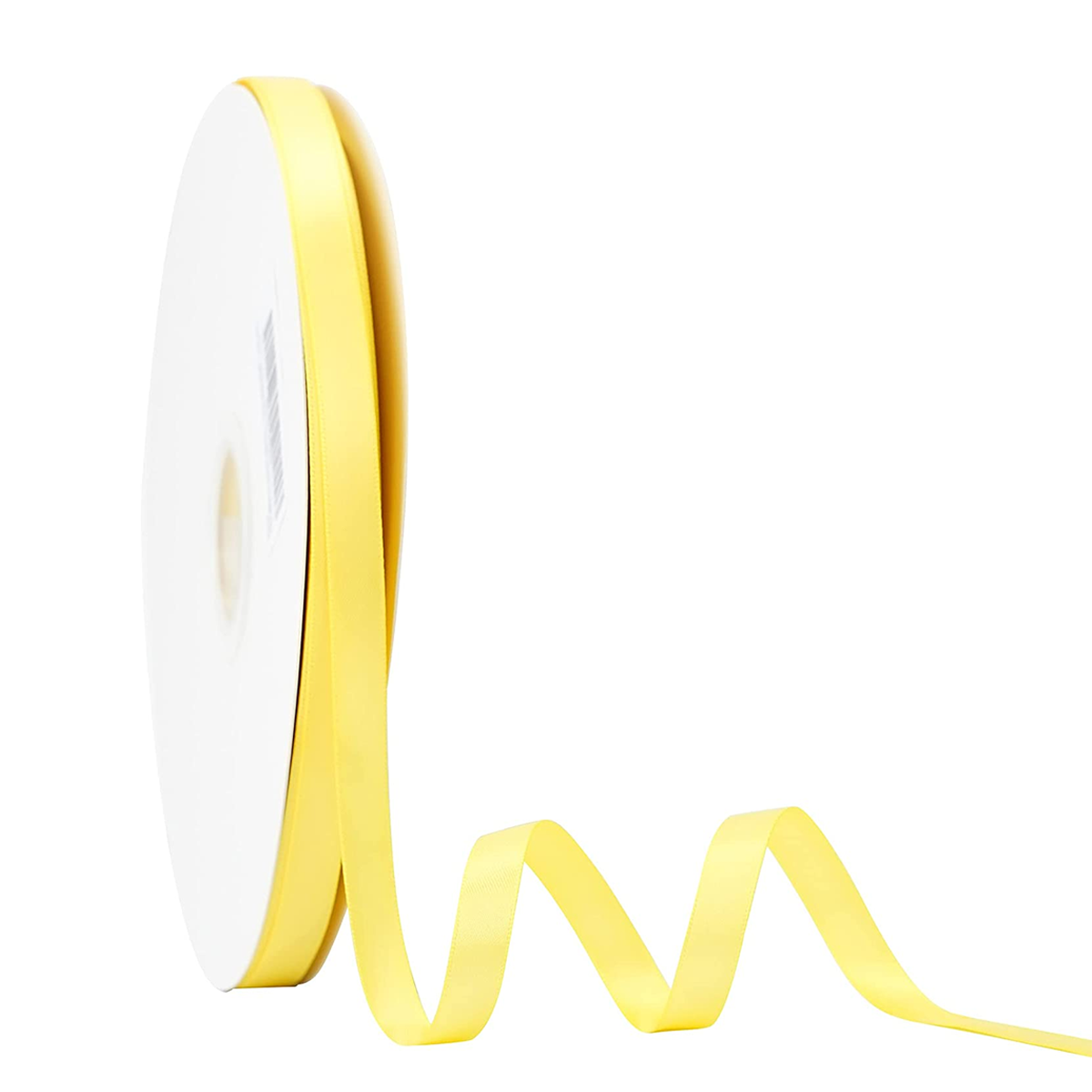Willow 10Pc Pack 1-Cms Single Faced Satin Ribbon Available in 16 Colors, 100 Yard Spool