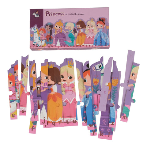 Emma Strip 3D Puzzles Toy Wooden Jigsaw Puzzle 26 Pcs (Farm Animals)