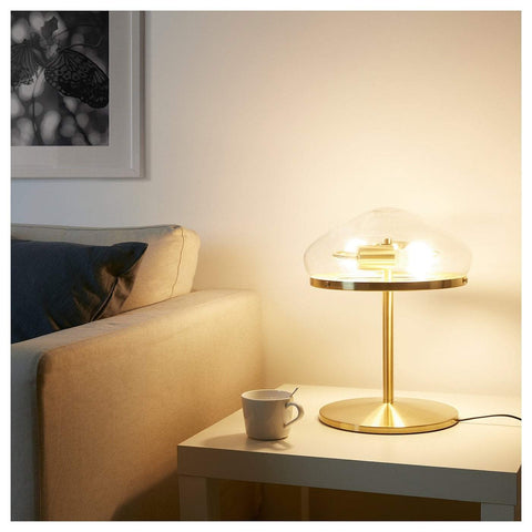 ÅTERSKEN Table lamp, clear glass