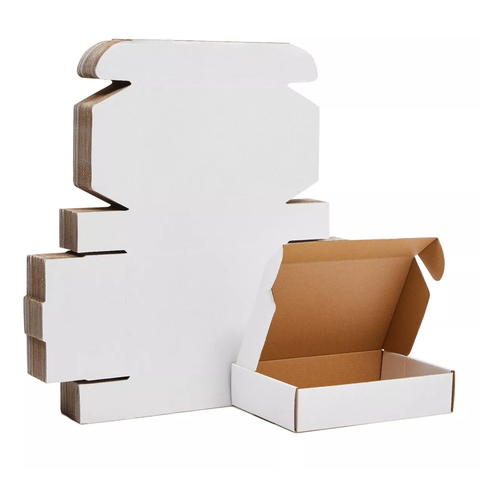 White Bulk Kraft Paper Box Carton 24x20x7 Cm (100Pc Pack) - Willow