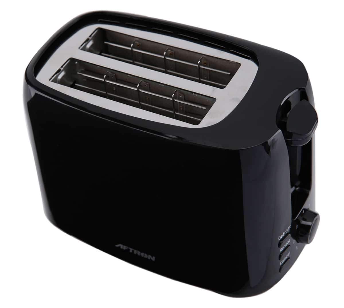 Aftron Kettle & Toaster Breakfast Set (750 W, 2,220 W, Black) - SquareDubai